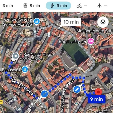 Apartment 36mt2 A 5 Min A Pied Boulevard De Belgique Mc
